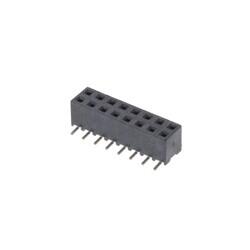 16 Position Receptacle, Bottom or Top Entry Connector 0.079