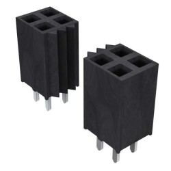 16 Position Receptacle Connector 0.100