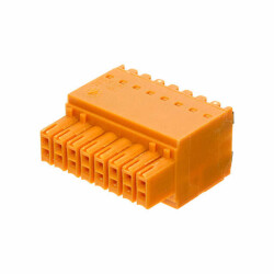16 Position Terminal Block Plug, Female Sockets 0.138