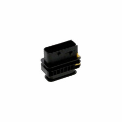 16 Rectangular Connectors - Housings Plug Black - TE Connectivity AMP Connectors