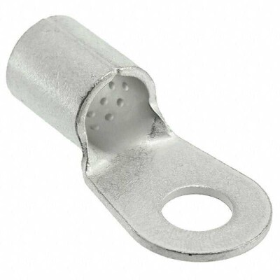 Ring Terminal Connector M10 Stud Circular 1/0-1 AWG Crimp - 1