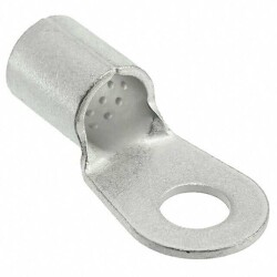Ring Terminal Connector M10 Stud Circular 1/0-1 AWG Crimp - TE Connectivity AMP Connectors