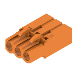 3 Position Terminal Block Plug Housing for Female Sockets 0.200