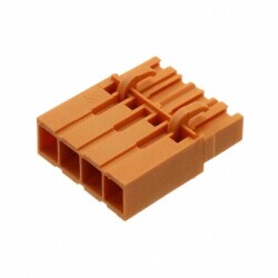 4 Position Terminal Block Plug Housing for Female Sockets 0.200