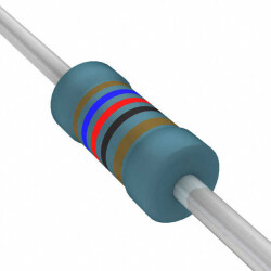 162 Ohms ±1% 0.4W Through Hole Resistor Axial Automotive AEC-Q200 Metal Film - Vishay Beyschlag Draloric BC Components