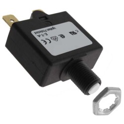 Circuit Breaker Thermal 20A 240 V AC 28 V DC Push to Reset Panel Mount - E-T-A
