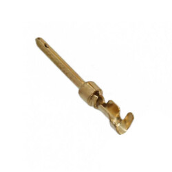 Pin Contact Gold Crimp 20-24 AWG Stamped - TE Connectivity AMP Connectors
