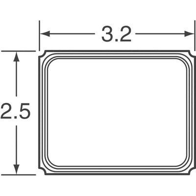 16MHz ±15ppm Crystal 8pF 120 Ohms 4-SMD, No Lead - 4