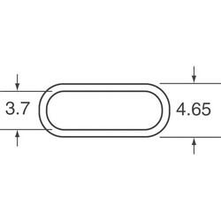 16MHz ±30ppm Crystal 20pF 40 Ohms HC-49/US - Fox Electronics (1)