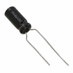 100 µF 16 V Aluminum Electrolytic Capacitors Radial, Can 2000 Hrs @ 85°C - Rubycon