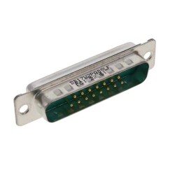 17 (15 + 2 Power) Position D-Sub, Combo Plug, Male Pins Connector - Amphenol ICC (FCI)