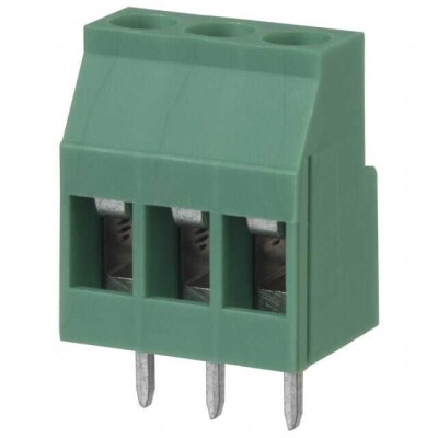 3 Position Wire to Board Terminal Block Horizontal with Board 0.200