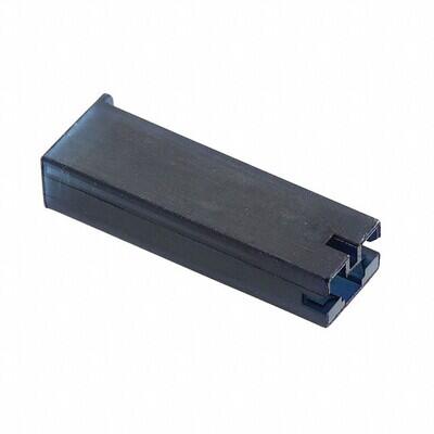 1 Position Housing Connector Female, Receptacle Black 0.187