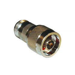 Adapter Coaxial Connector N Plug, Male Pin To N Jack, Female Socket 50 Ohms - Amphenol RF