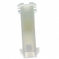 1 Rectangular Connectors - Housings Receptacle Natural - 1