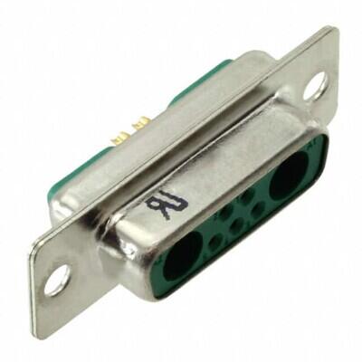 7 (5 + 2 Coax or Power) Position D-Sub, Combo Receptacle, Female Sockets Connector - 1