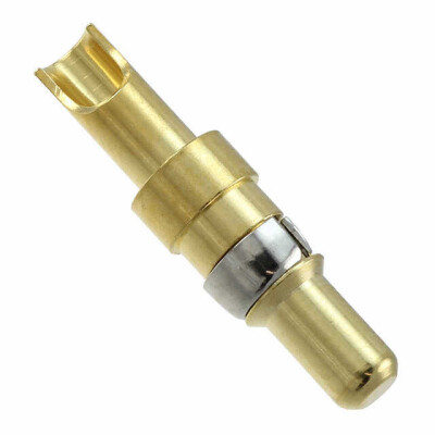 D-Sub Contact Male Pin Gold 12-16 AWG Solder Cup Machined - 1