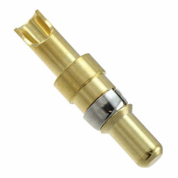 D-Sub Contact Male Pin Gold 12-16 AWG Solder Cup Machined - 1