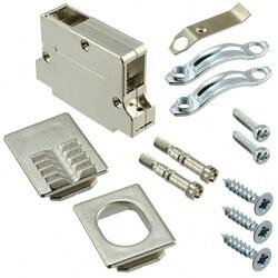 37 Position Two Piece Backshell Connector Gray 90°, 180° Shielded - Molex