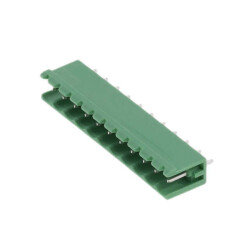 11 Position Terminal Block Header, Male Pins, Shrouded (2 Side) 0.197