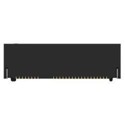 52 Position Female Connector PCI Express Mini Card Gold 0.031