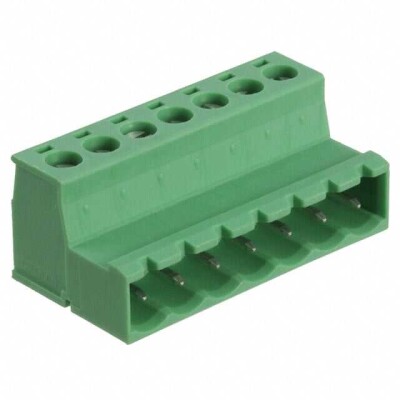 7 Position Terminal Block Plug, Male Pins 0.200
