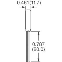 1.8 kV 4.5 kA Varistor 1 Circuit Through Hole Disc 14mm - 3