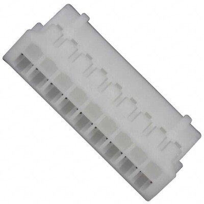 18 Position Rectangular Housing Connector Receptacle Natural 0.079