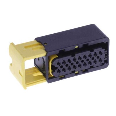 18 Rectangular Connectors - Housings Receptacle Black 0.157