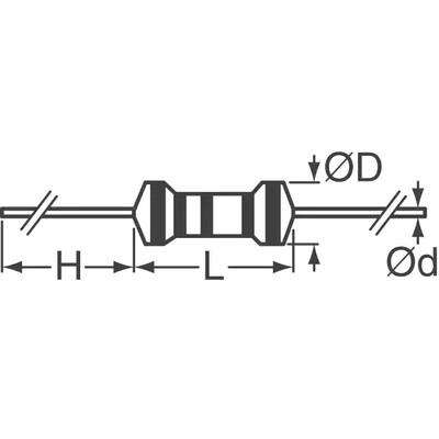 180 mOhms ±5% 3W Through Hole Resistor - 4