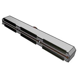 180 Position Connector Header, Outer Shroud Contacts Surface Mount Gold - Samtec Inc. (1)