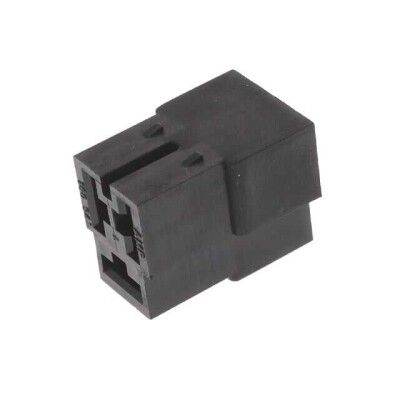 3 Position Housing Connector Female, Receptacle Black 0.250