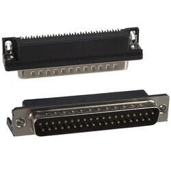 37 Position D-Sub Plug, Male Pins Connector - NorComp Inc.