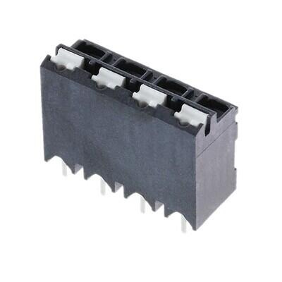 4 Position Wire to Board Terminal Block Vertical with Board 0.138