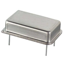 1.8432 MHz XO (Standard) TTL Oscillator 5V 14-DIP, 4 Leads (Full Size, Metal Can) - ECS Inc.