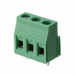 3 Position Wire to Board Terminal Block Horizontal with Board 0.200