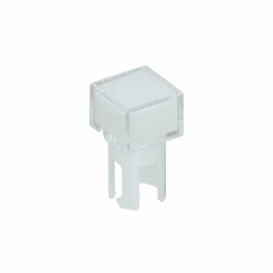 Square Pushbutton Switch Cap White Snap Fit - EAO