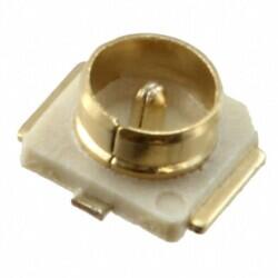 U.FL (UMCC) Connector Jack, Male Pin 50Ohm Surface Mount Solder - TE Connectivity AMP Connectors