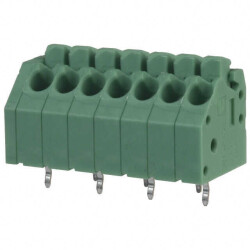 7 Position Wire to Board Terminal Block 45° (135°) Angle with Board 0.138