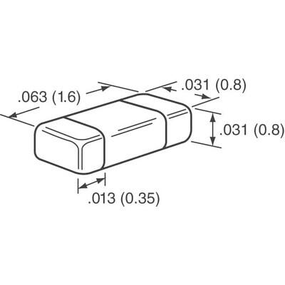 1µF ±10% 25V Seramik Kapasitör / Kondansatör X5R 0603 (1608 Metrik) - 4