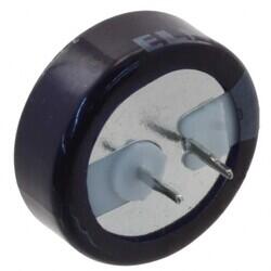 1F (EDLC) Supercapacitor 5.5V Radial, Can 30Ohm @ 1kHz 1000 Hrs @ 70°C - 2