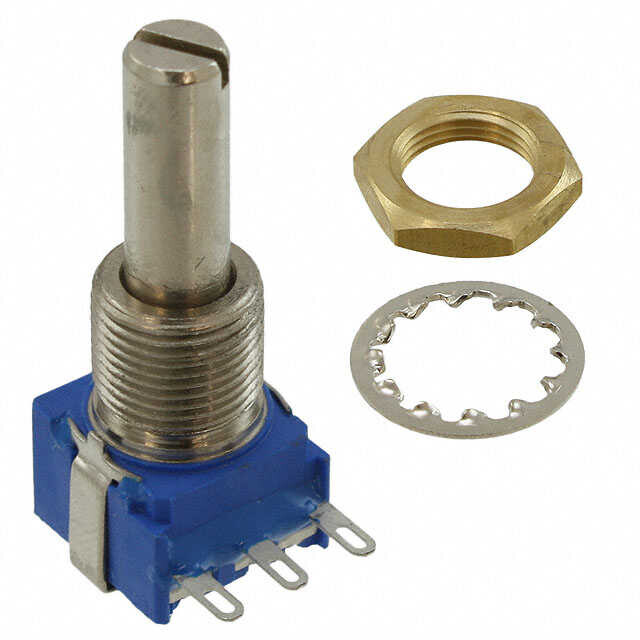  1k Ohm 1 Gang Linear Panel Mount Potentiometer 1.0 Turns Cermet 1w Solder Lug