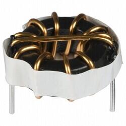 1mH Unshielded Toroidal Inductor 2.4A 216mOhm Max Radial, Horizontal (Open) - 1