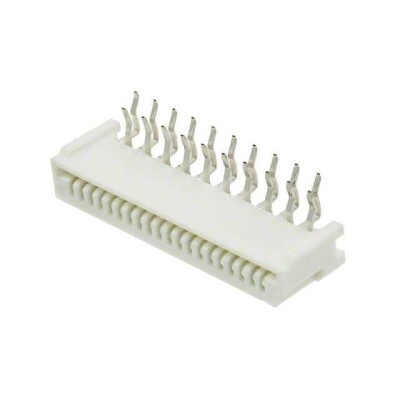 20 Position FFC Connector Contacts, Top 0.049