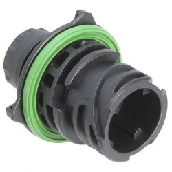 4 Position Circular Connector Receptacle Housing Panel Mount - TE Connectivity AMP Connectors