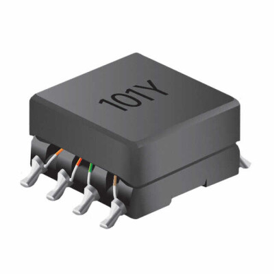 35 µH @ 100 kHz 2 Line Common Mode Choke Surface Mount 400 Ohms @ 5 MHz 2.7A DCR 35mOhm - 1