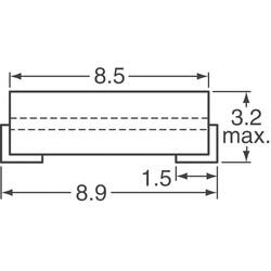 2 Line Common Mode Choke Surface Mount 52 Ohms @ 100MHz 19A DCR 3mOhm - Würth Elektronik (1)