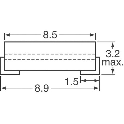 2 Line Common Mode Choke Surface Mount 52 Ohms @ 100MHz 19A DCR 3mOhm - 2