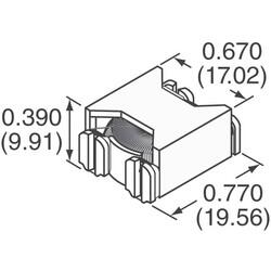 2 Line Common Mode Choke Surface Mount 5.6A DCR 21mOhm - Pulse Electronics Power (1)