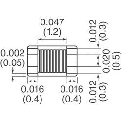 2 Line Common Mode Choke Surface Mount 90 Ohms @ 100 MHz 400mA DCR 190mOhm - 4